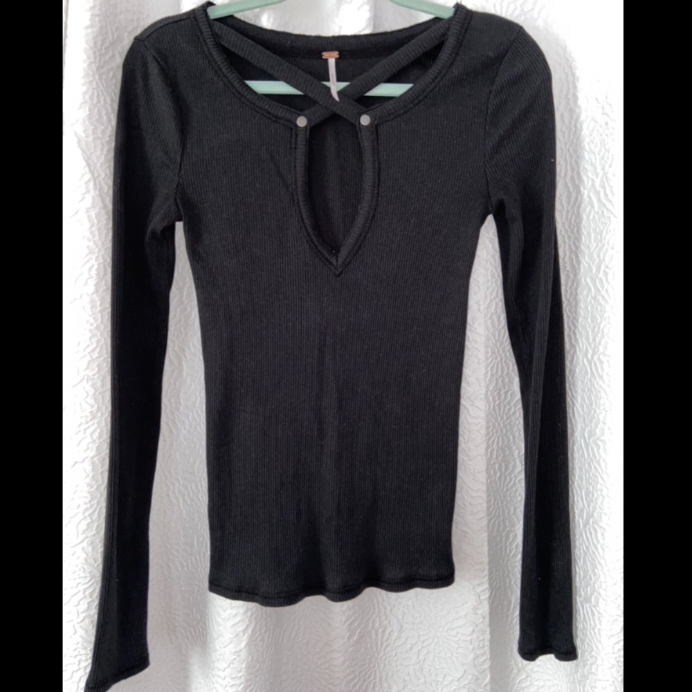 Free People Hayley long sleeve top